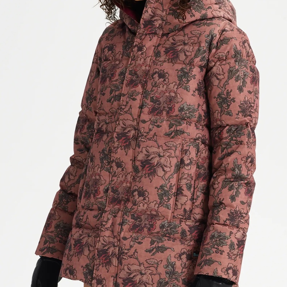 Burton Floral Women's Jacket - Pink and Black